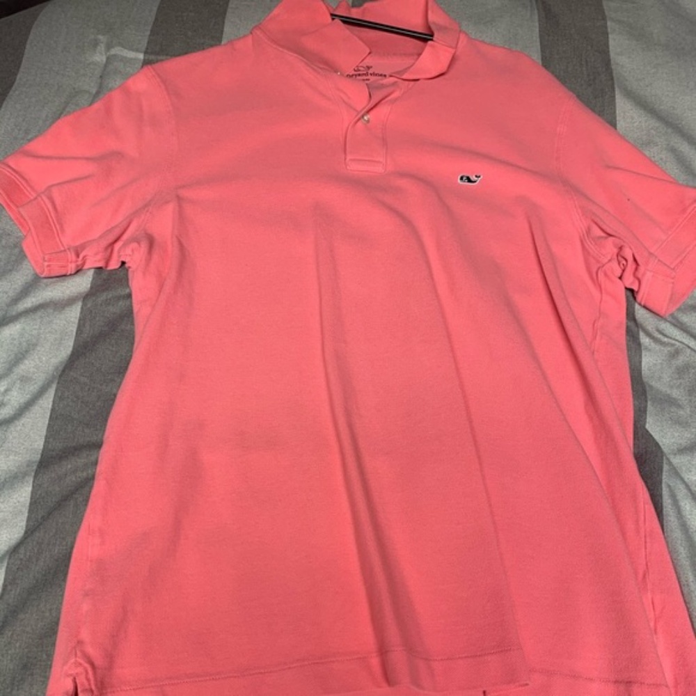 Pink Vineyard Vines Polo